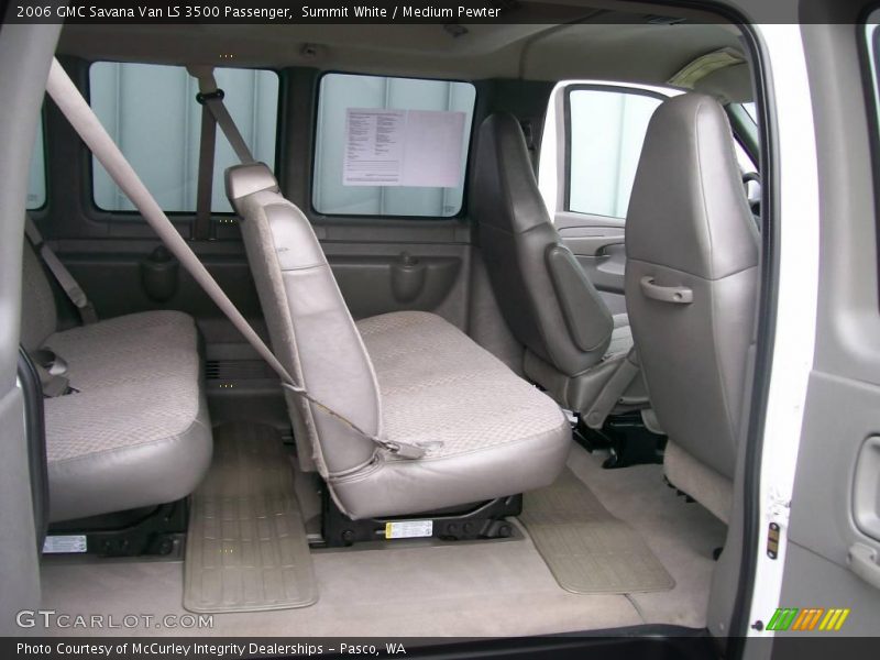 Summit White / Medium Pewter 2006 GMC Savana Van LS 3500 Passenger
