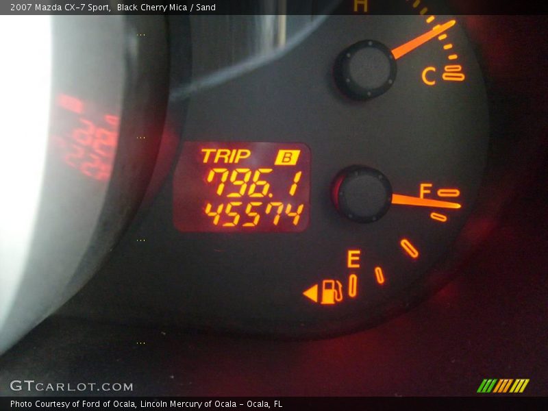 Black Cherry Mica / Sand 2007 Mazda CX-7 Sport