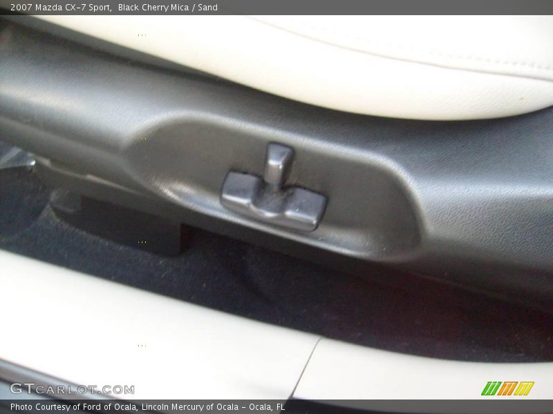 Black Cherry Mica / Sand 2007 Mazda CX-7 Sport