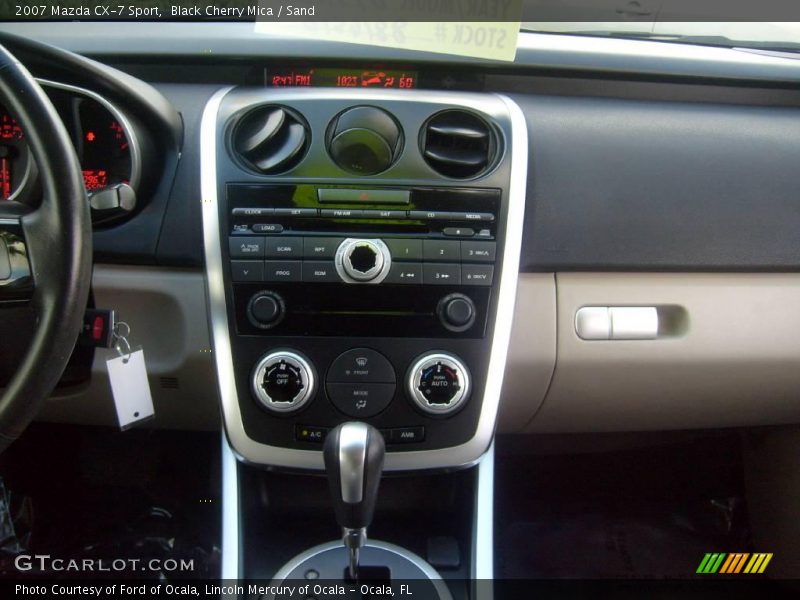 Black Cherry Mica / Sand 2007 Mazda CX-7 Sport