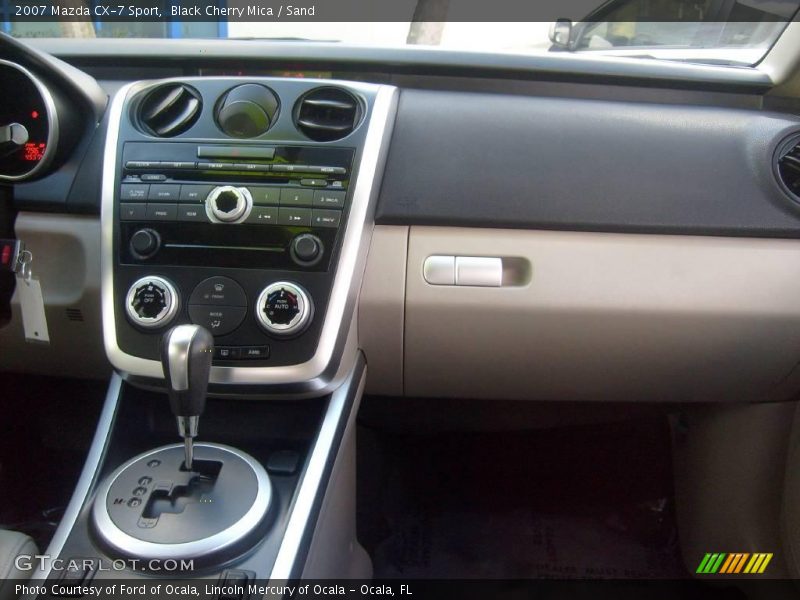 Black Cherry Mica / Sand 2007 Mazda CX-7 Sport