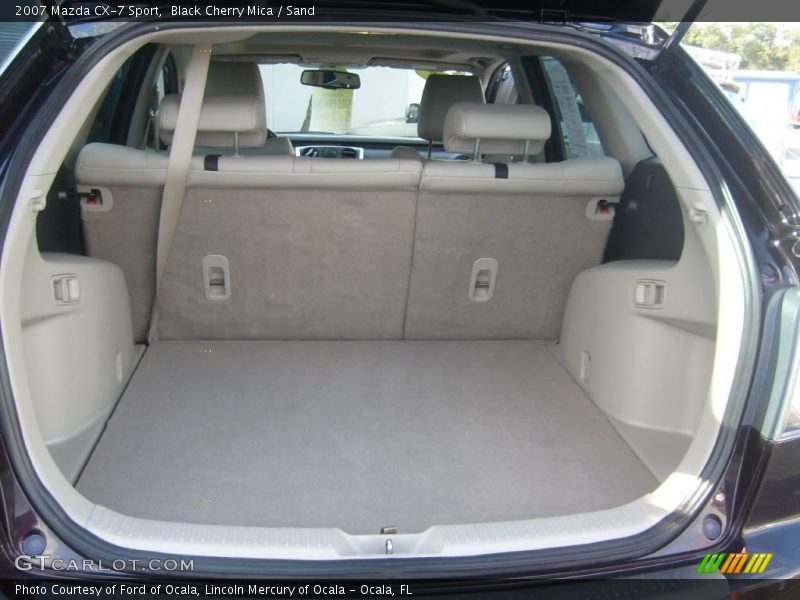 Black Cherry Mica / Sand 2007 Mazda CX-7 Sport