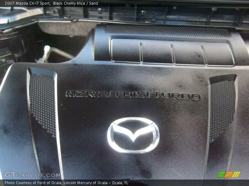 Black Cherry Mica / Sand 2007 Mazda CX-7 Sport