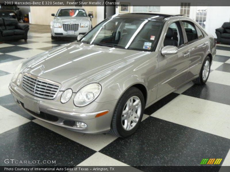 Pewter Silver Metallic / Charcoal 2003 Mercedes-Benz E 320 Sedan