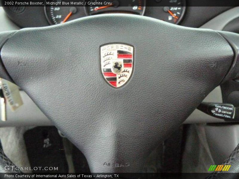 Midnight Blue Metallic / Graphite Grey 2002 Porsche Boxster