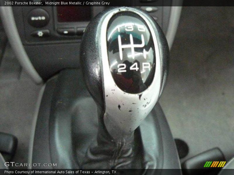 Midnight Blue Metallic / Graphite Grey 2002 Porsche Boxster