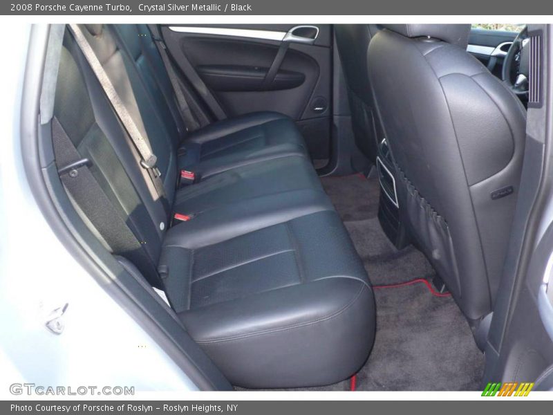 Crystal Silver Metallic / Black 2008 Porsche Cayenne Turbo