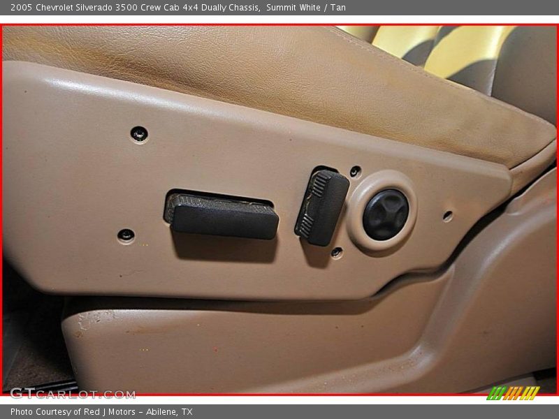 Summit White / Tan 2005 Chevrolet Silverado 3500 Crew Cab 4x4 Dually Chassis