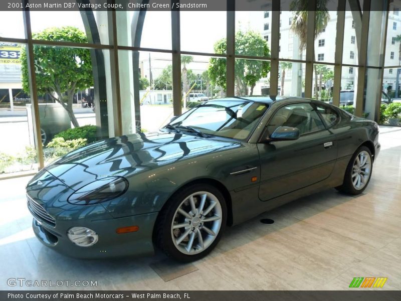 Chiltern Green / Sandstorm 2001 Aston Martin DB7 Vantage Coupe