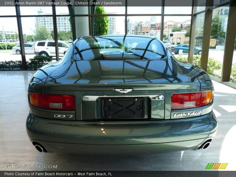 Chiltern Green / Sandstorm 2001 Aston Martin DB7 Vantage Coupe
