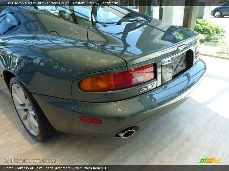 Chiltern Green / Sandstorm 2001 Aston Martin DB7 Vantage Coupe
