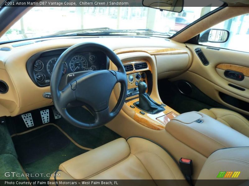 Chiltern Green / Sandstorm 2001 Aston Martin DB7 Vantage Coupe