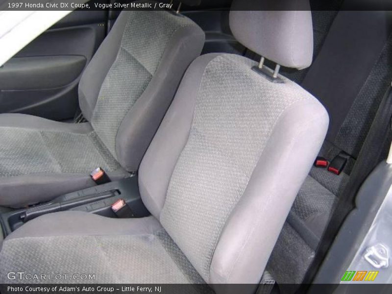 Vogue Silver Metallic / Gray 1997 Honda Civic DX Coupe