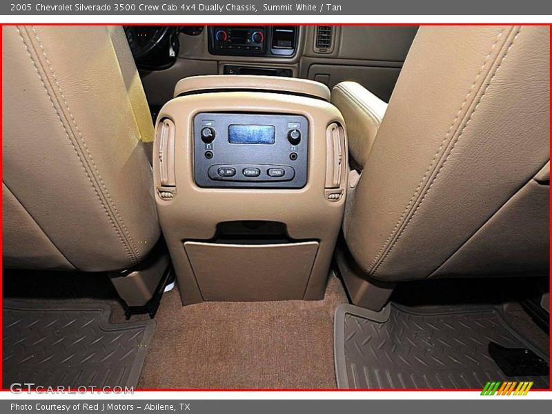 Summit White / Tan 2005 Chevrolet Silverado 3500 Crew Cab 4x4 Dually Chassis