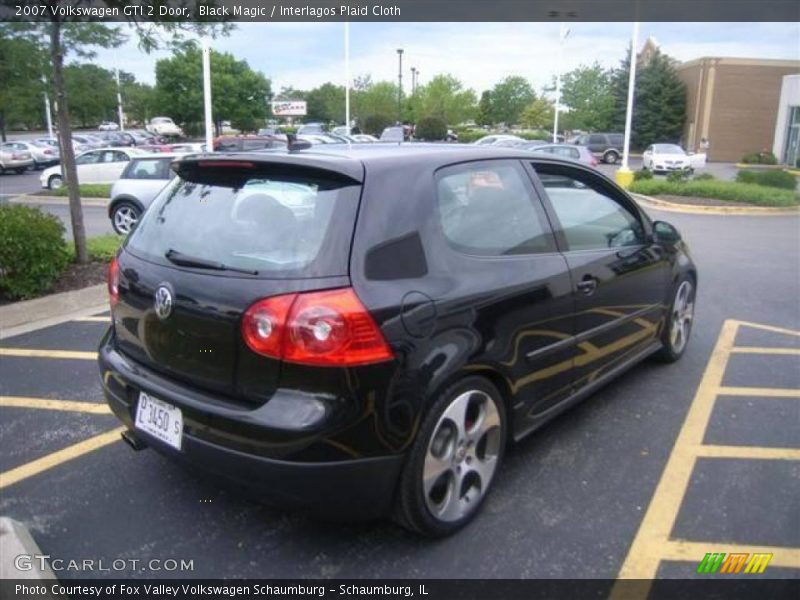 Black Magic / Interlagos Plaid Cloth 2007 Volkswagen GTI 2 Door