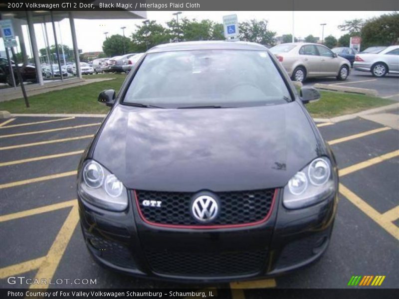 Black Magic / Interlagos Plaid Cloth 2007 Volkswagen GTI 2 Door