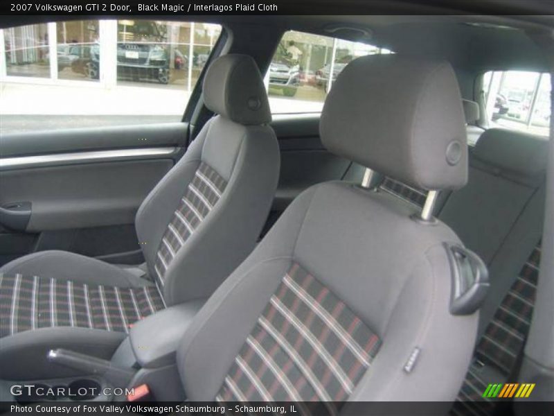 Black Magic / Interlagos Plaid Cloth 2007 Volkswagen GTI 2 Door