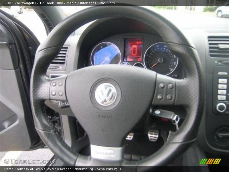 Black Magic / Interlagos Plaid Cloth 2007 Volkswagen GTI 2 Door