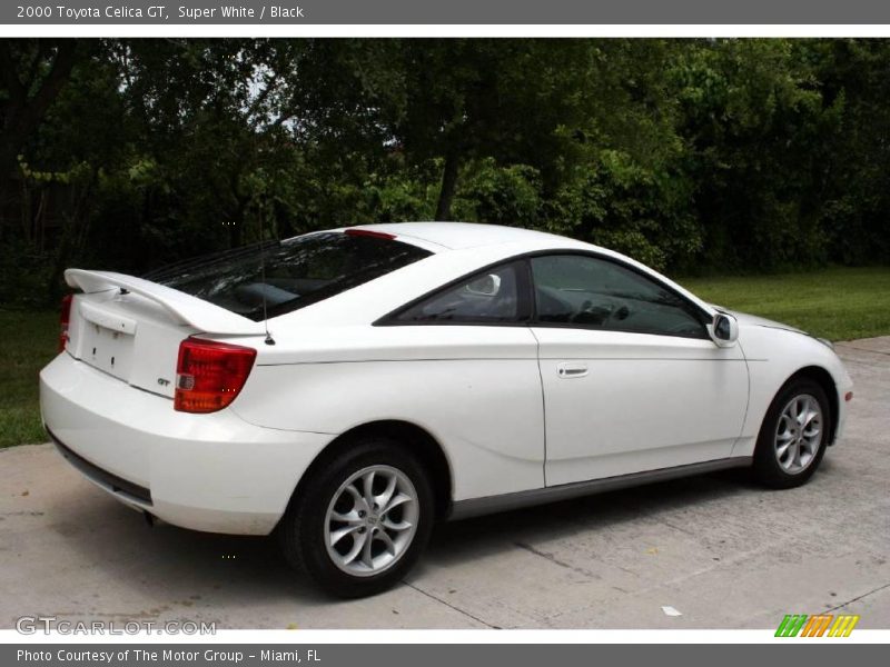 Super White / Black 2000 Toyota Celica GT