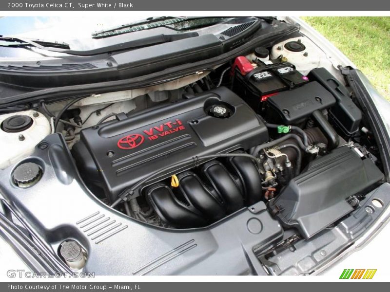 Super White / Black 2000 Toyota Celica GT