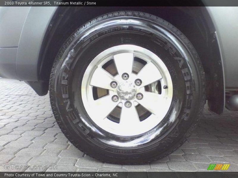 Titanium Metallic / Stone 2003 Toyota 4Runner SR5