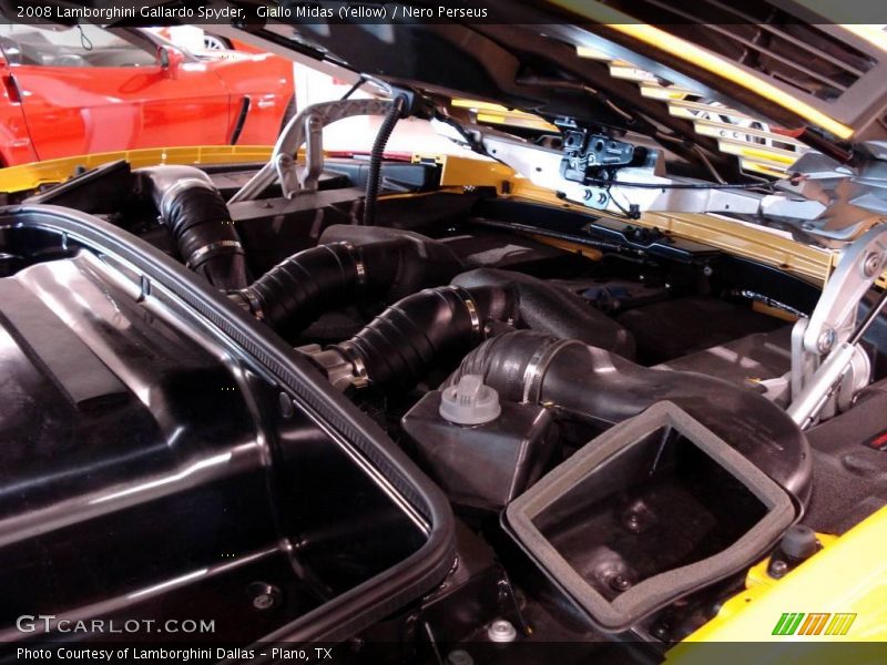 Giallo Midas (Yellow) / Nero Perseus 2008 Lamborghini Gallardo Spyder