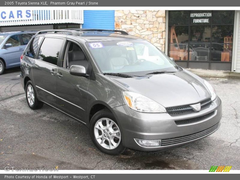 Phantom Gray Pearl / Stone 2005 Toyota Sienna XLE