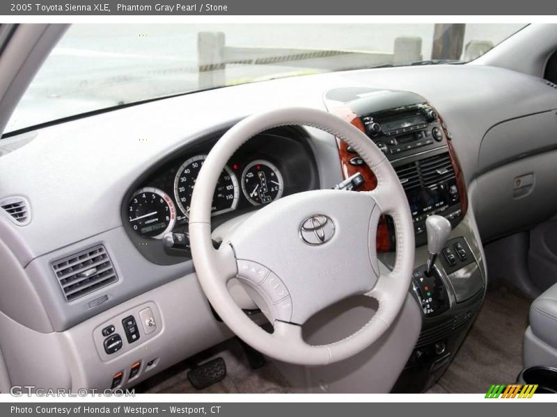 Phantom Gray Pearl / Stone 2005 Toyota Sienna XLE