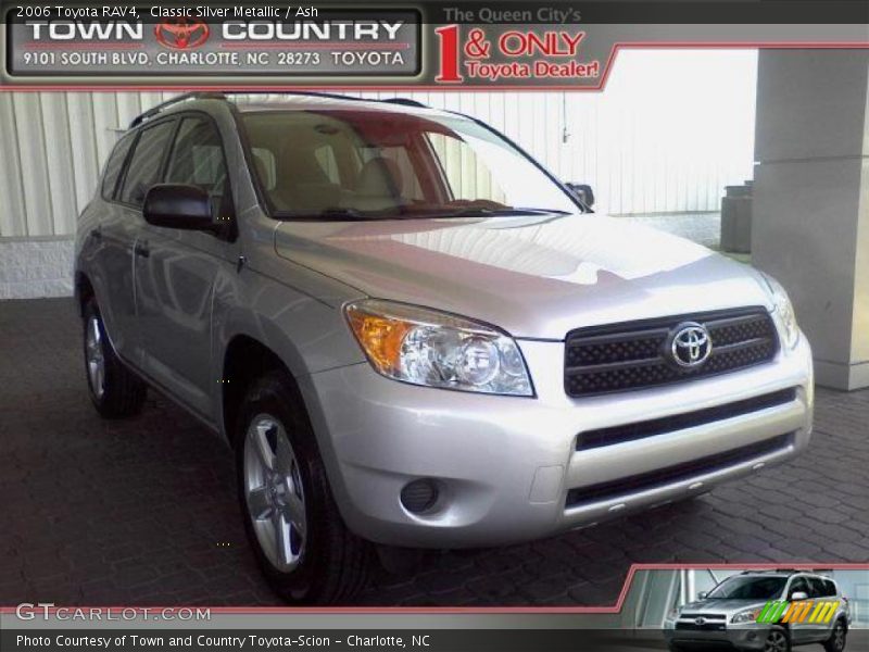 Classic Silver Metallic / Ash 2006 Toyota RAV4