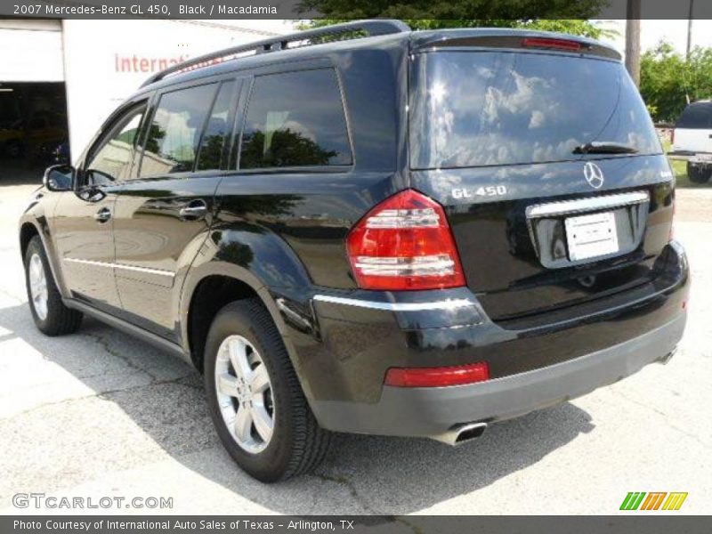 Black / Macadamia 2007 Mercedes-Benz GL 450