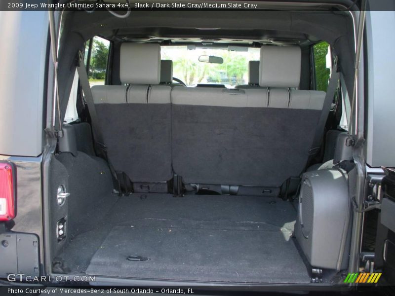 Black / Dark Slate Gray/Medium Slate Gray 2009 Jeep Wrangler Unlimited Sahara 4x4
