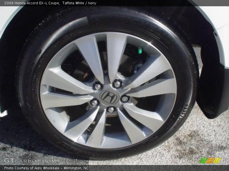 Taffeta White / Ivory 2009 Honda Accord EX-L Coupe