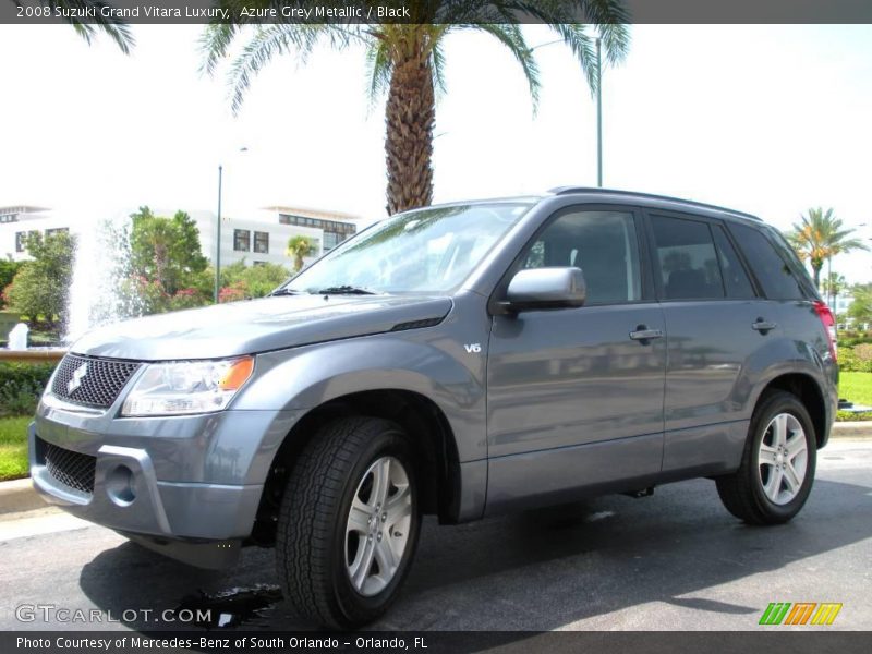 Azure Grey Metallic / Black 2008 Suzuki Grand Vitara Luxury