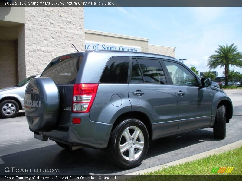 Azure Grey Metallic / Black 2008 Suzuki Grand Vitara Luxury