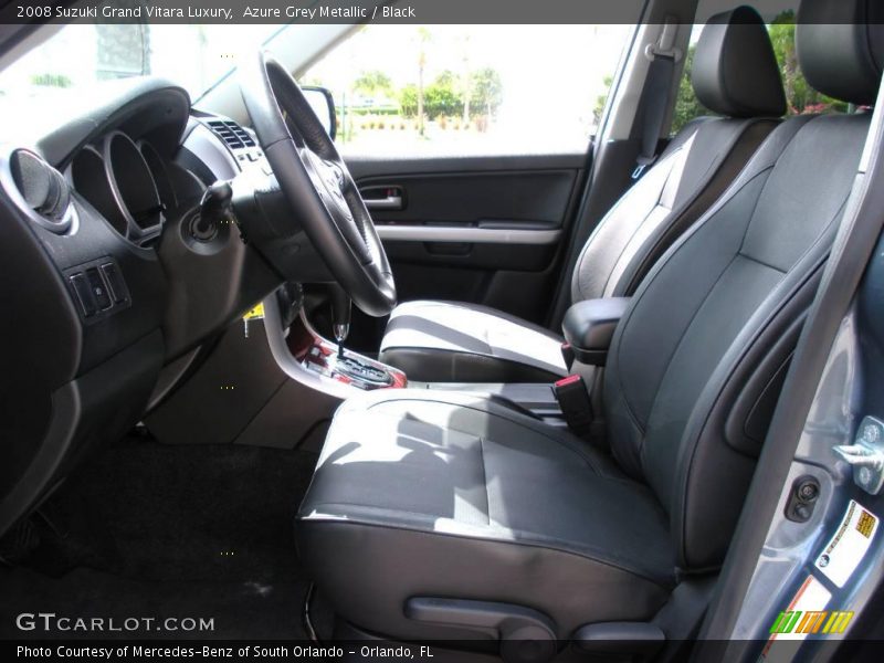 Azure Grey Metallic / Black 2008 Suzuki Grand Vitara Luxury