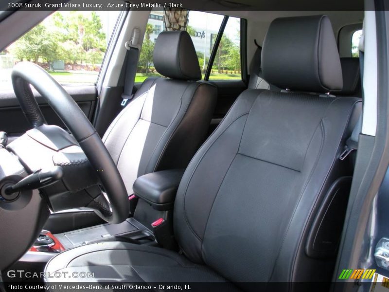 Azure Grey Metallic / Black 2008 Suzuki Grand Vitara Luxury