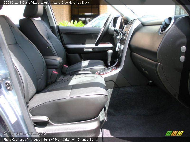 Azure Grey Metallic / Black 2008 Suzuki Grand Vitara Luxury