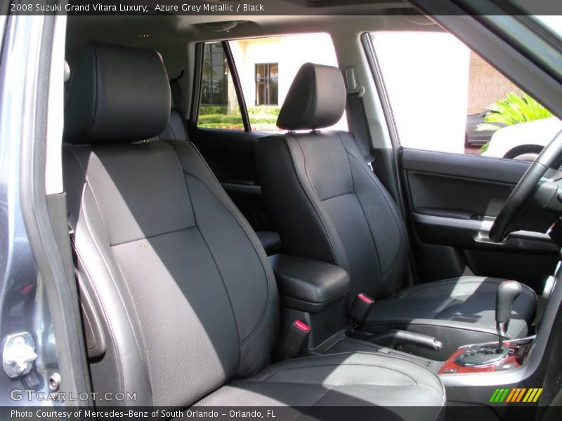 Azure Grey Metallic / Black 2008 Suzuki Grand Vitara Luxury