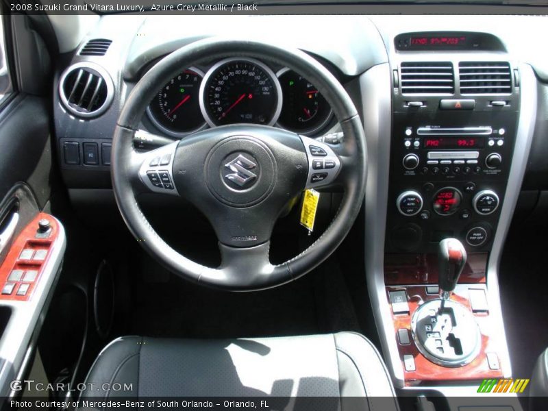 Azure Grey Metallic / Black 2008 Suzuki Grand Vitara Luxury