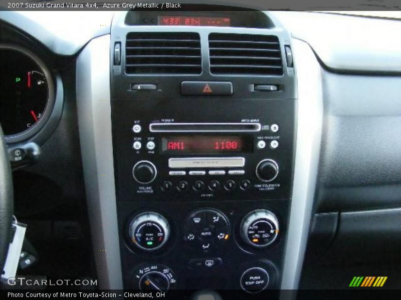 Azure Grey Metallic / Black 2007 Suzuki Grand Vitara 4x4