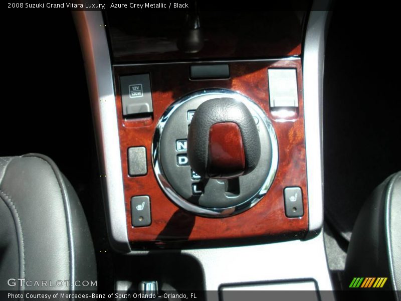 Azure Grey Metallic / Black 2008 Suzuki Grand Vitara Luxury