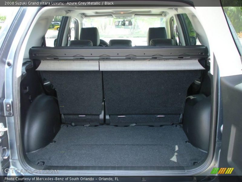Azure Grey Metallic / Black 2008 Suzuki Grand Vitara Luxury