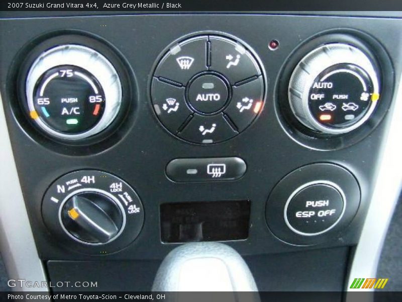 Azure Grey Metallic / Black 2007 Suzuki Grand Vitara 4x4