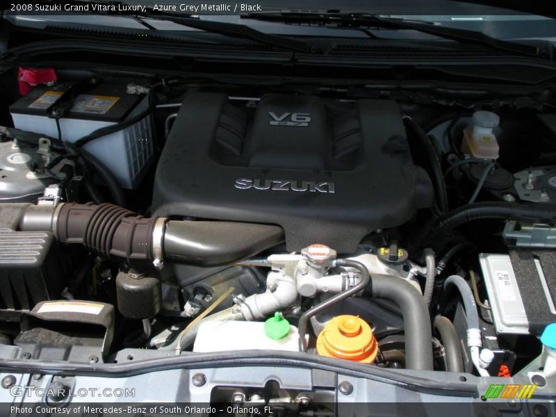 Azure Grey Metallic / Black 2008 Suzuki Grand Vitara Luxury