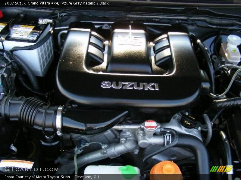 Azure Grey Metallic / Black 2007 Suzuki Grand Vitara 4x4