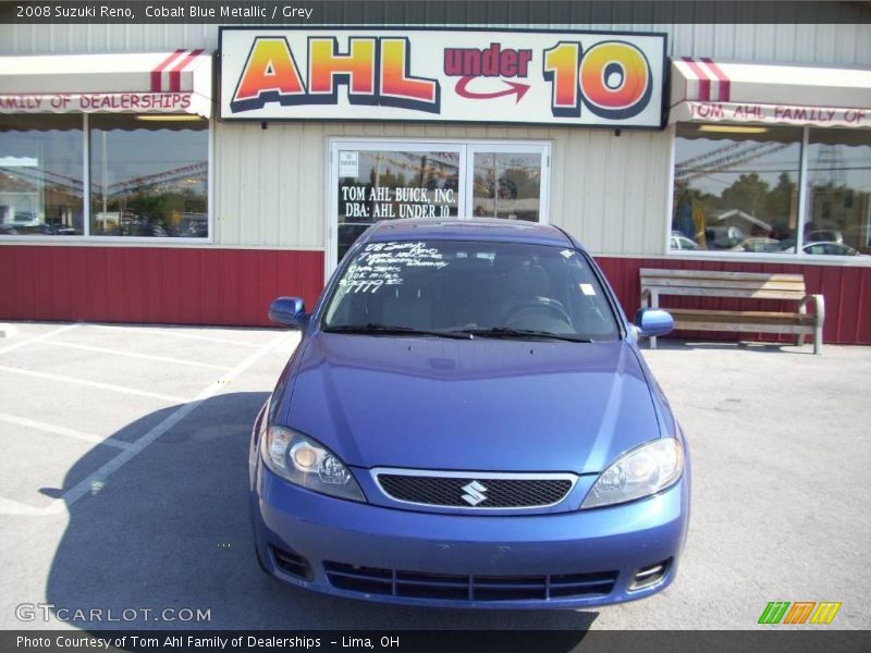 Cobalt Blue Metallic / Grey 2008 Suzuki Reno