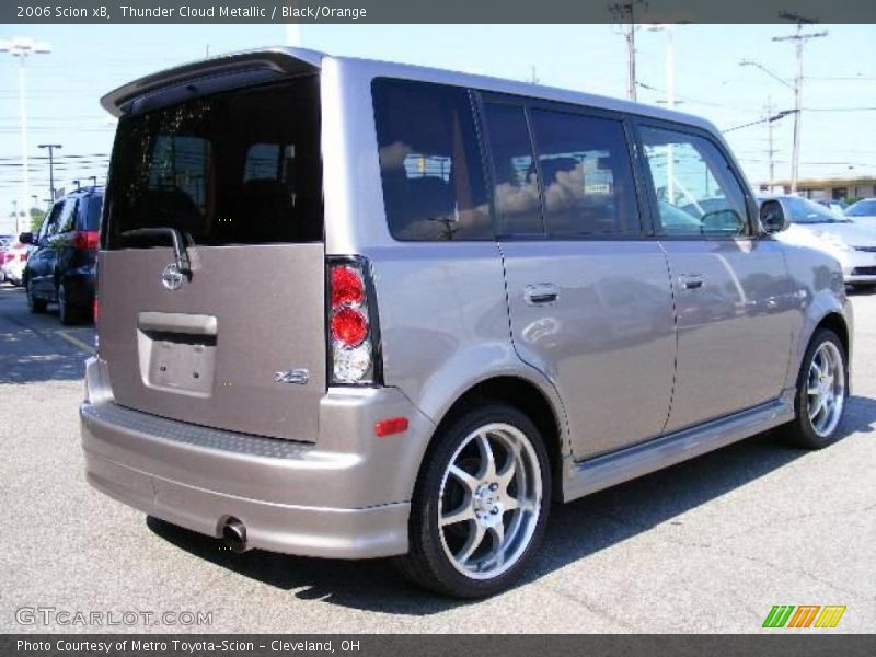 Thunder Cloud Metallic / Black/Orange 2006 Scion xB