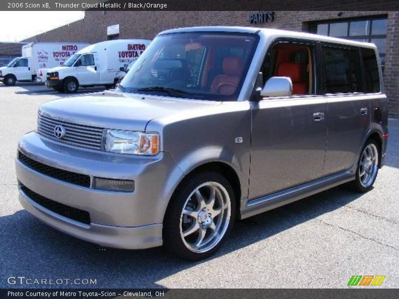 Thunder Cloud Metallic / Black/Orange 2006 Scion xB
