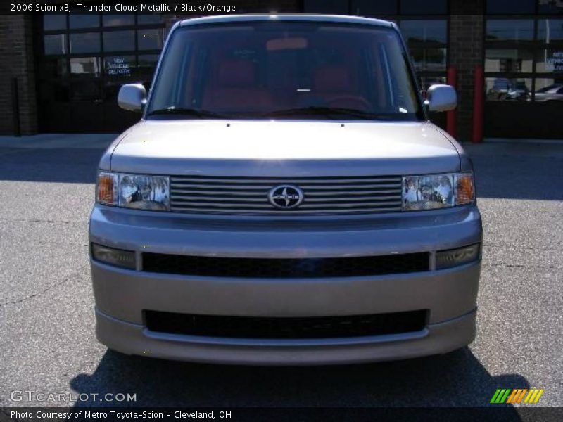 Thunder Cloud Metallic / Black/Orange 2006 Scion xB
