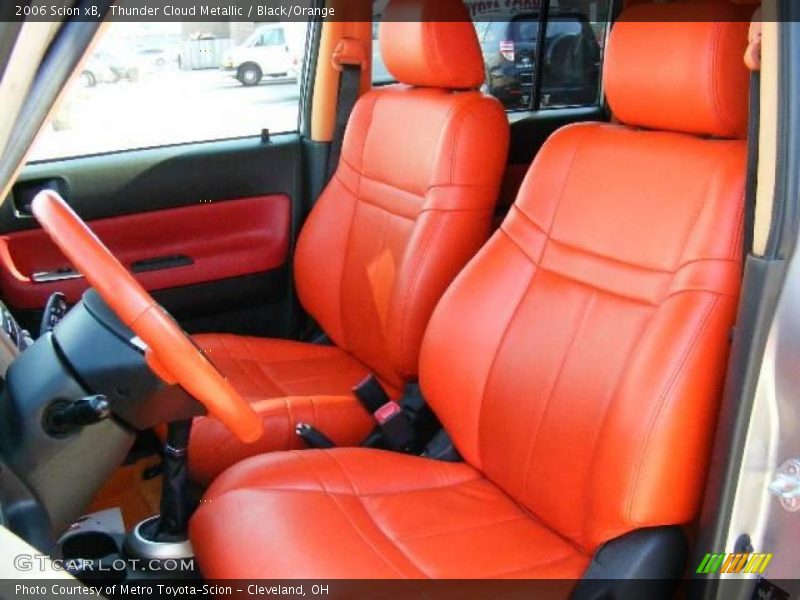 Thunder Cloud Metallic / Black/Orange 2006 Scion xB